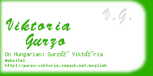 viktoria gurzo business card